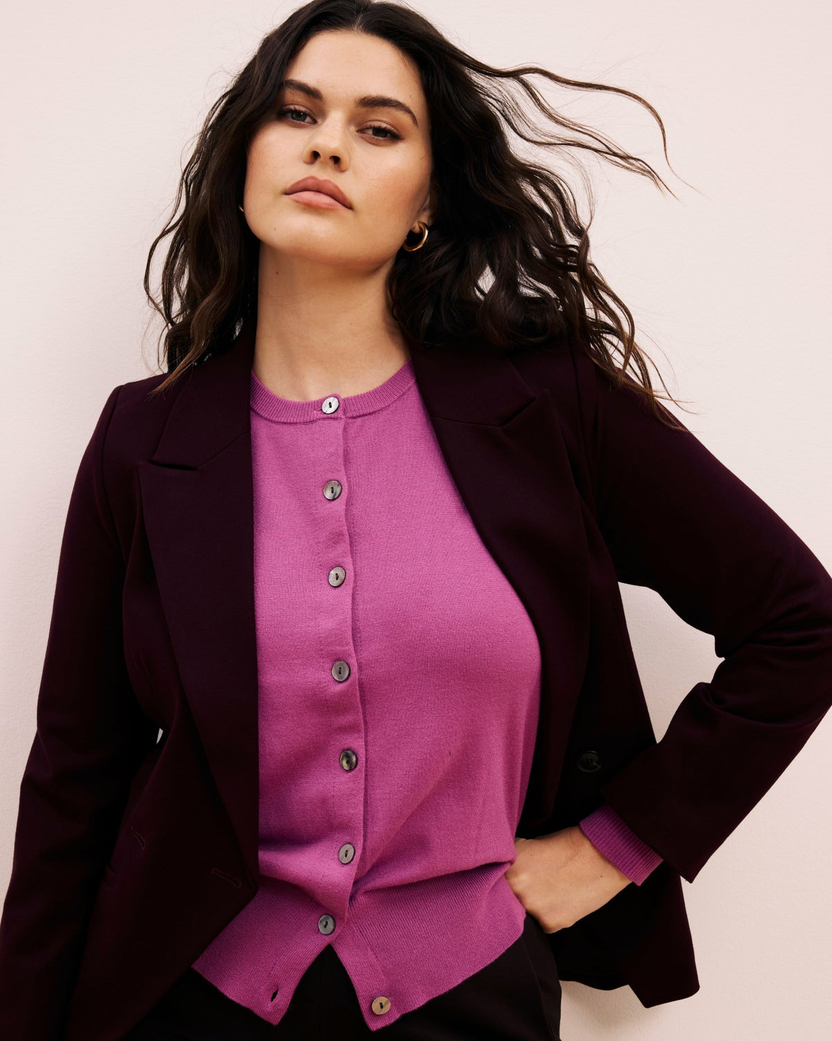 Bianca Double Breasted Ponte Blazer - Universal Standard