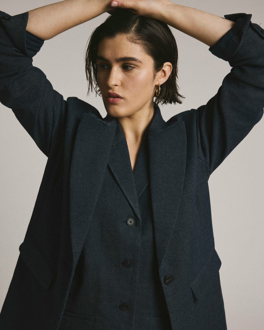 Edwin Denim Look Vest - Universal Standard