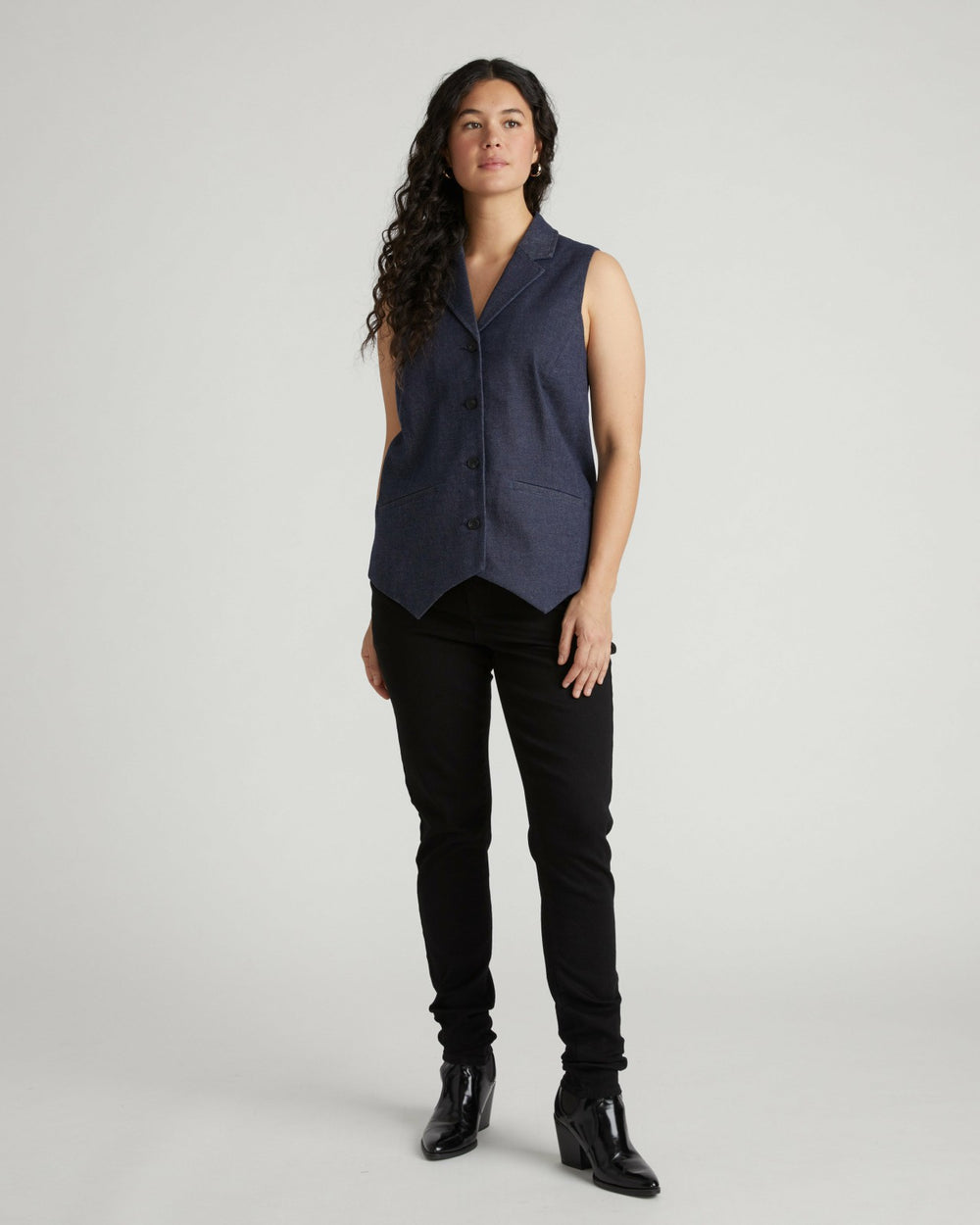 Edwin Denim Look Vest - Universal Standard