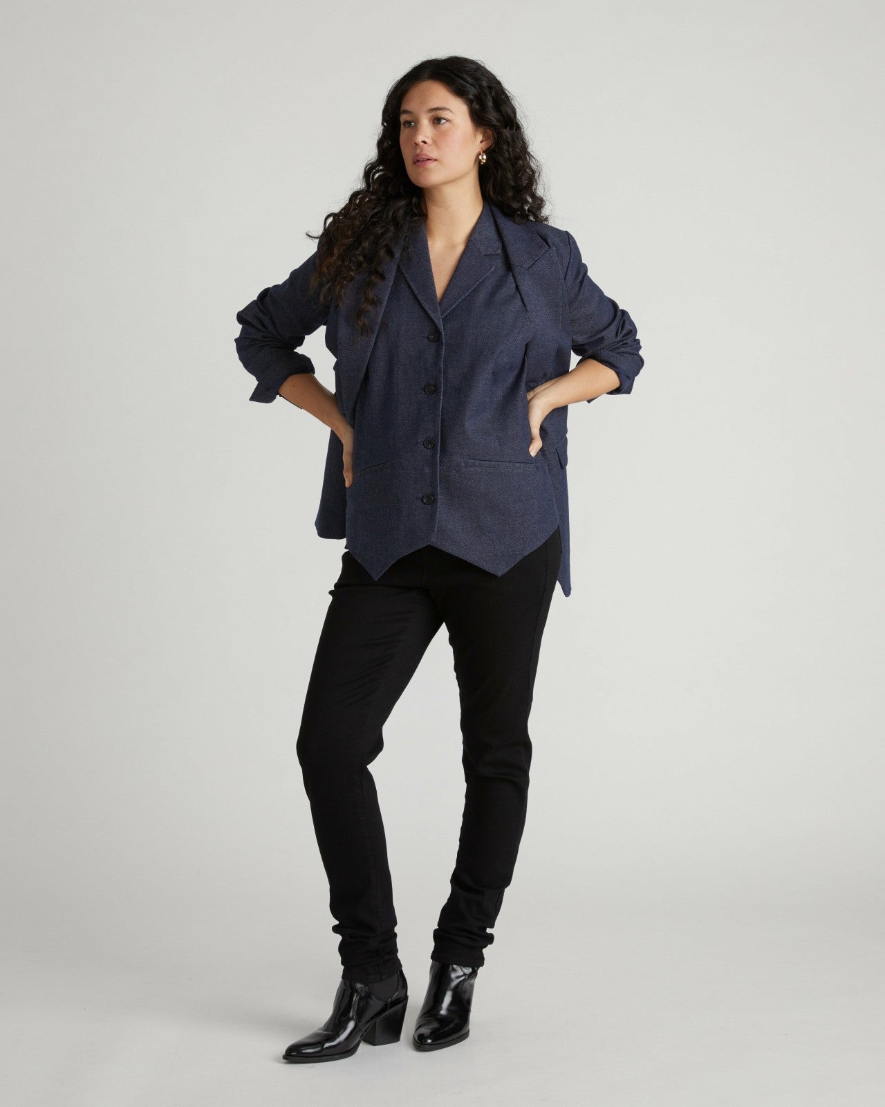 Edwin Denim Look Vest - Universal Standard