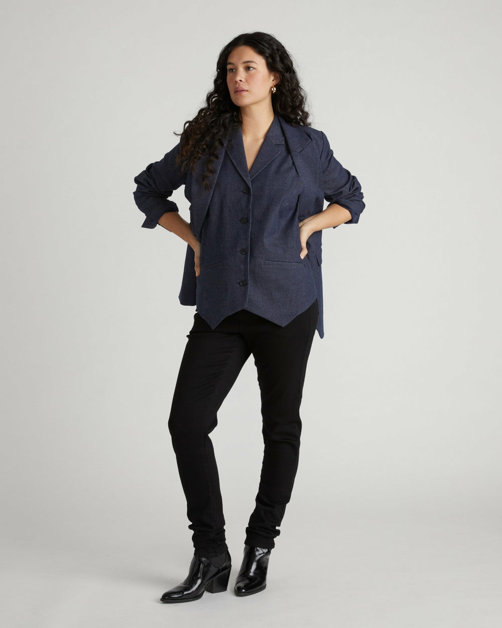 Edwin Denim Look Vest - Universal Standard