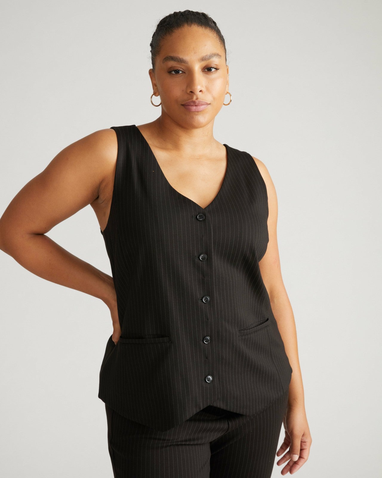 The Tailored Ponte Vest - Universal Standard