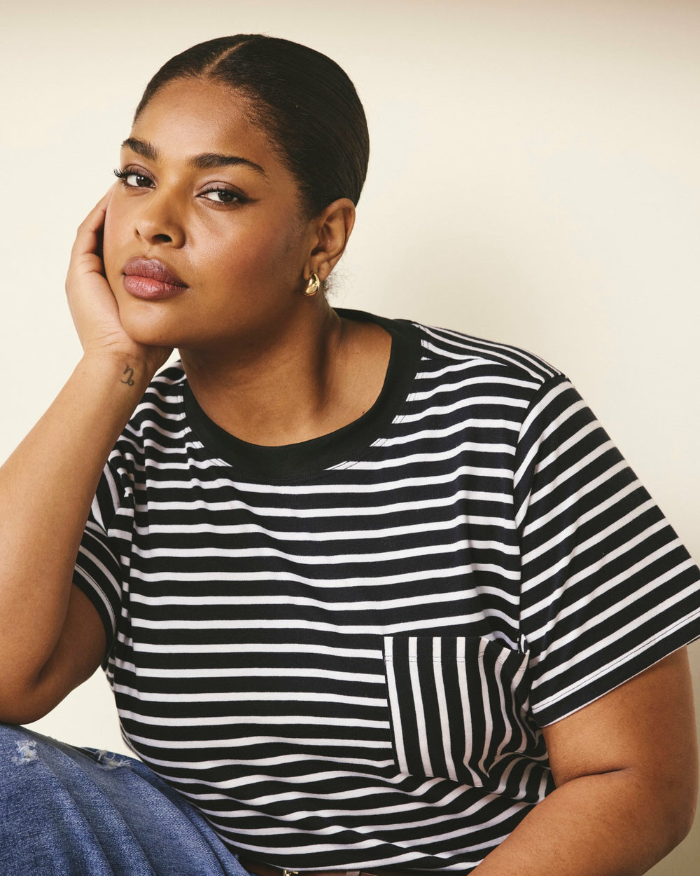 Breton Stripe Garcon Tee - Universal Standard