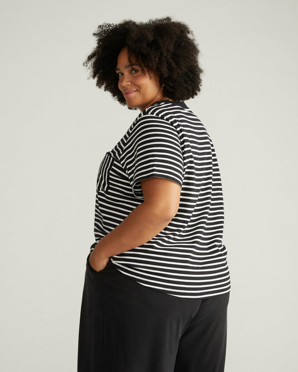 Breton Stripe Garcon Tee - Universal Standard