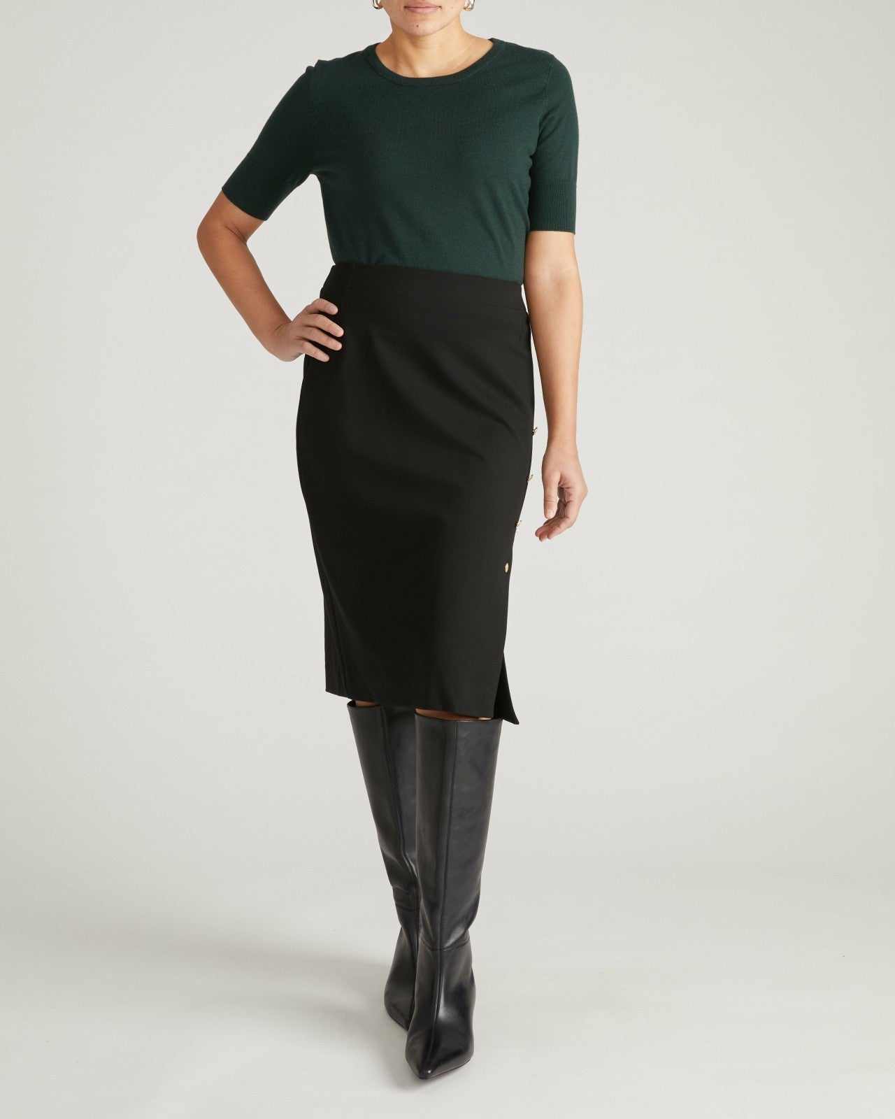 Anya Ponte Skirt - Universal Standard