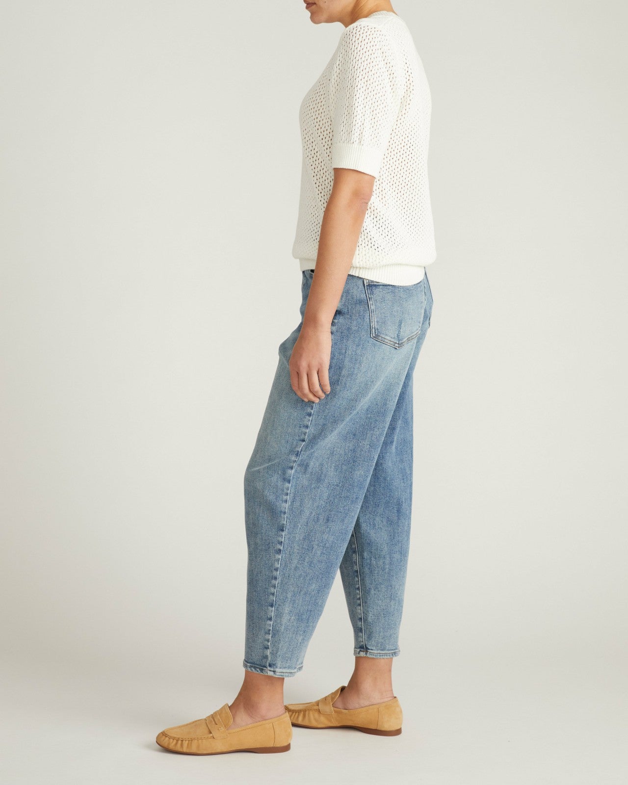 Rosie Pointelle Sweater Top - Universal Standard