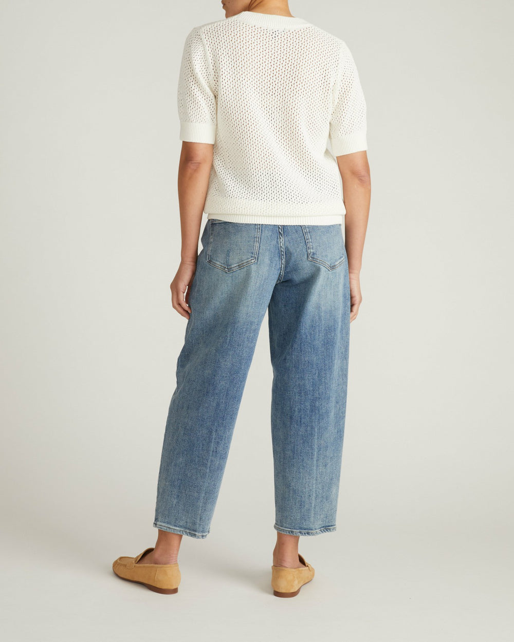 Rosie Pointelle Sweater Top - Universal Standard