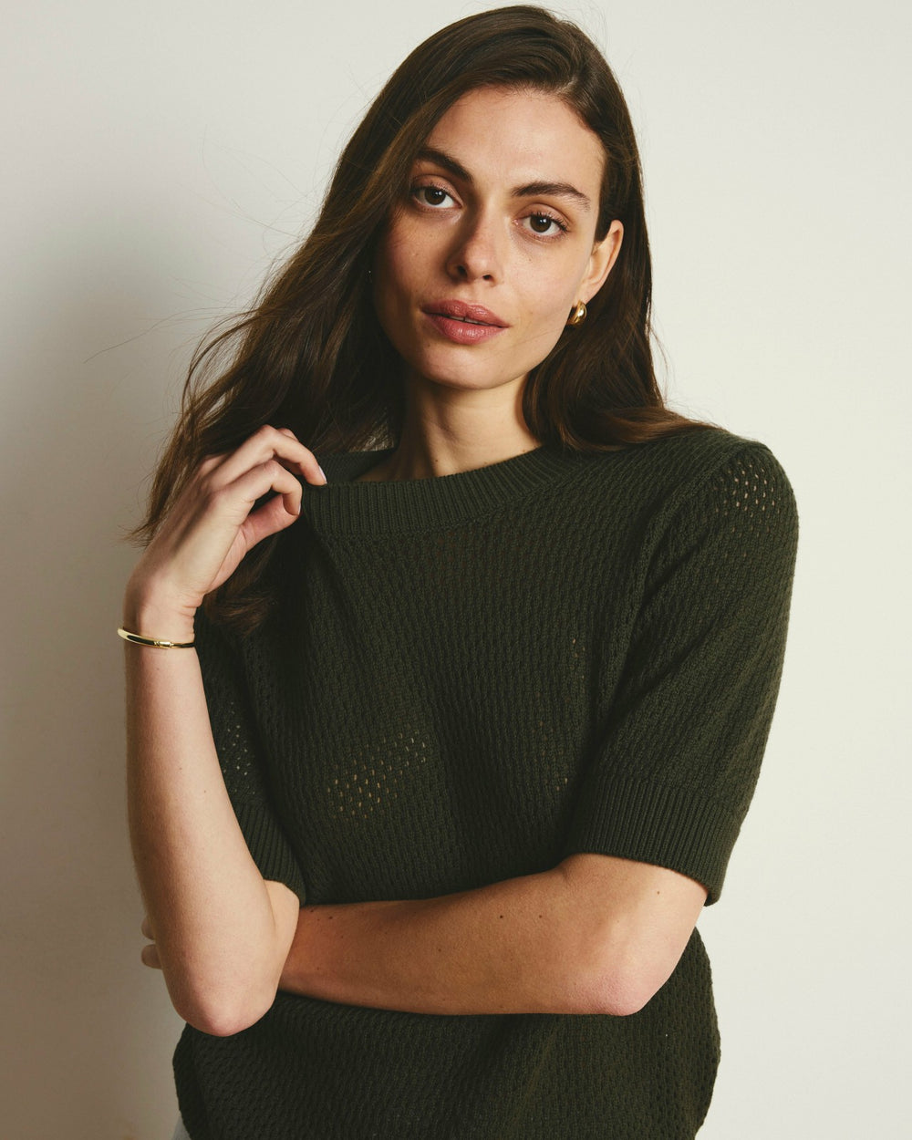 Rosie Pointelle Sweater Top - Universal Standard