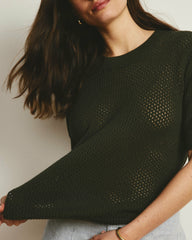 Rosie Pointelle Sweater Top - Universal Standard