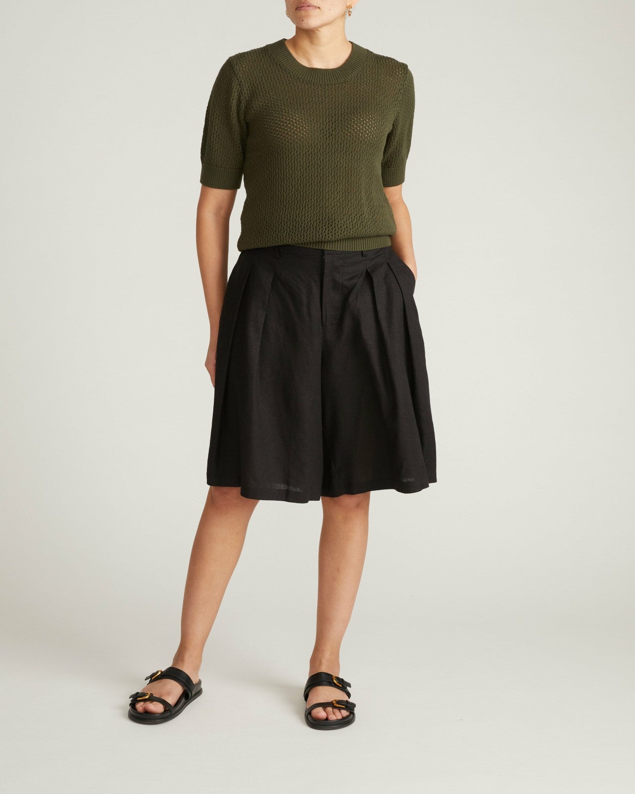 Rosie Pointelle Sweater Top - Universal Standard