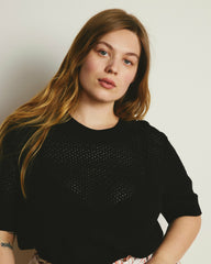 Rosie Pointelle Sweater Top - Universal Standard