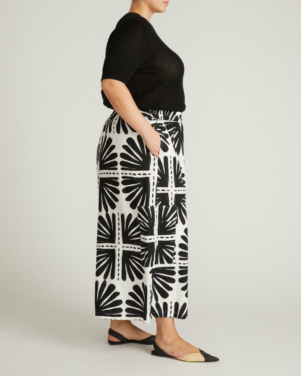 Rosie Pointelle Sweater Top - Universal Standard