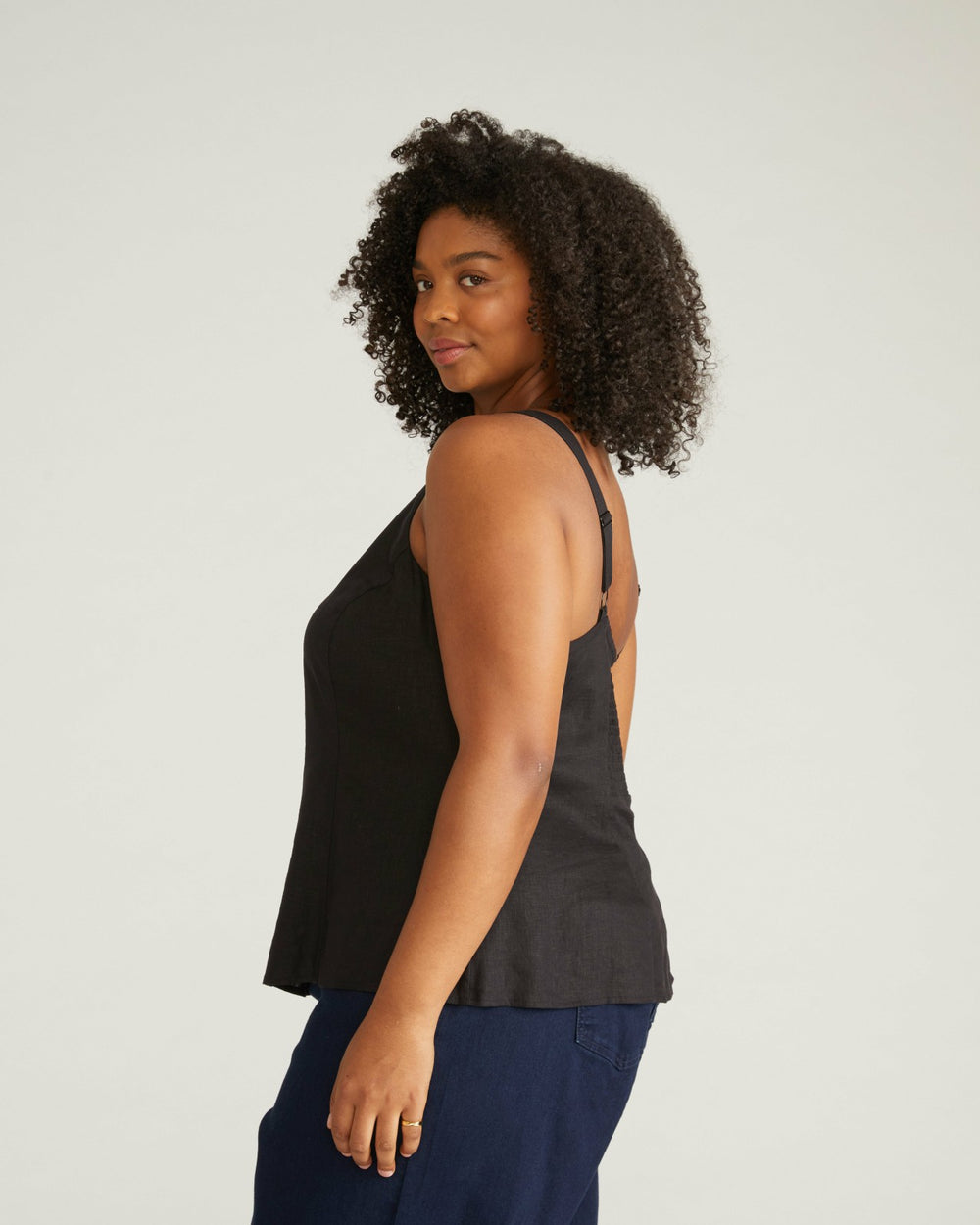 Kuki Sleeveless Linen Blend Top - Universal Standard