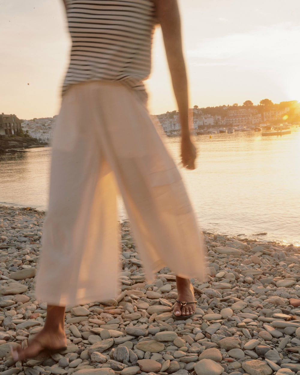 Palazzo Cargo Linen Blend Pant - Universal Standard