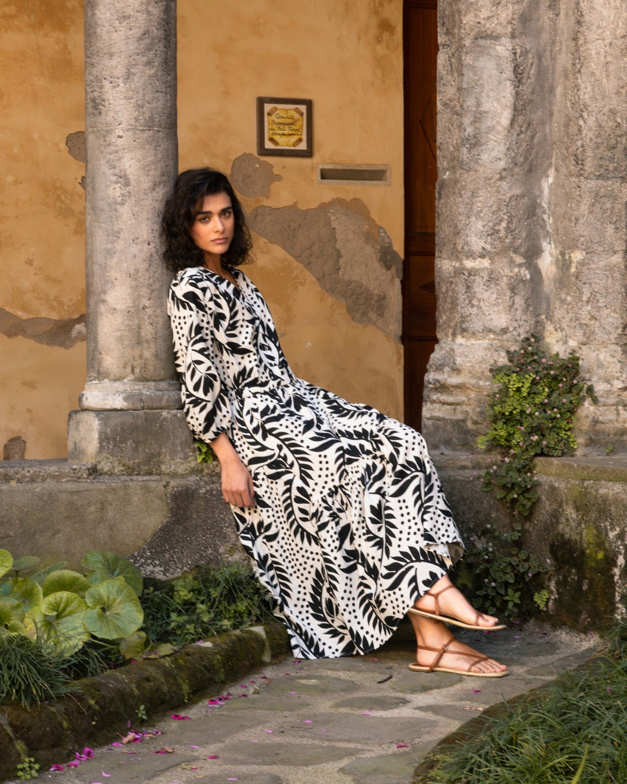 Sorrento Linen Blend Midi Dress - Universal Standard