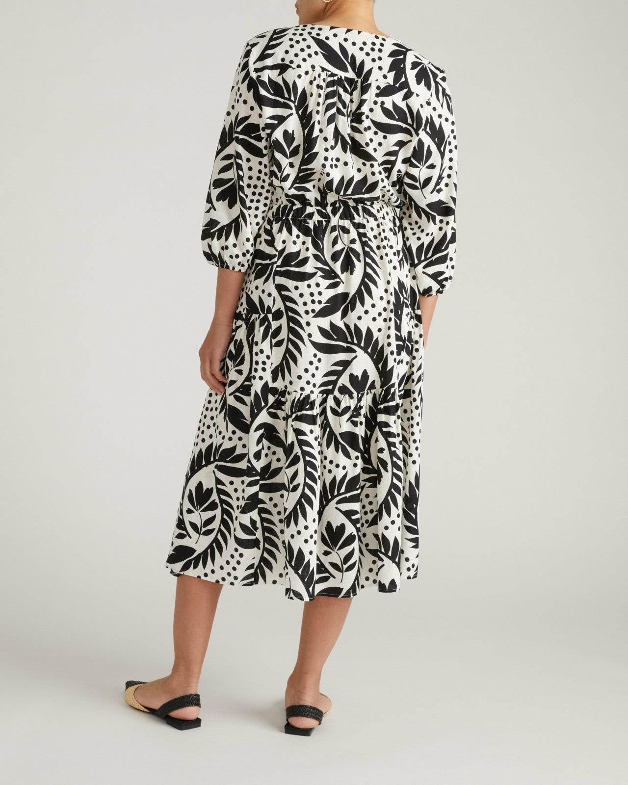 Sorrento Linen Blend Midi Dress - Universal Standard