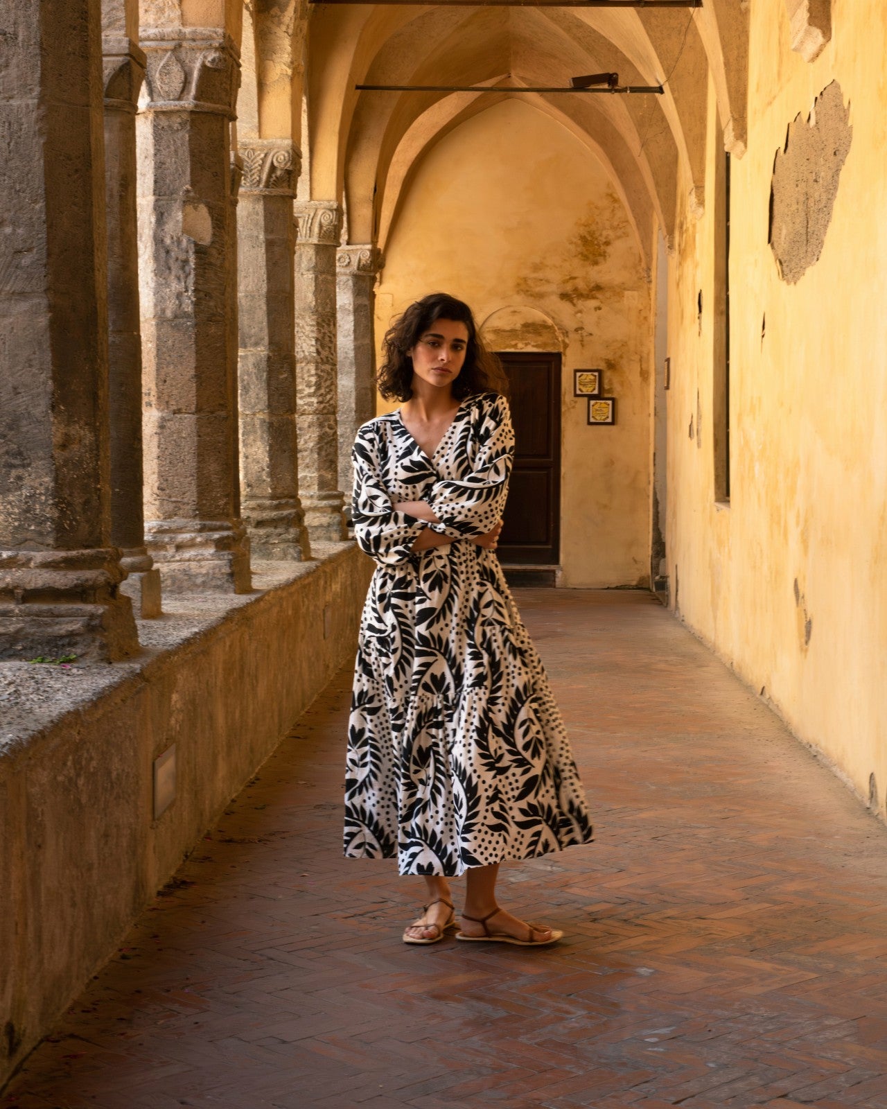 Sorrento Linen Blend Midi Dress - Universal Standard