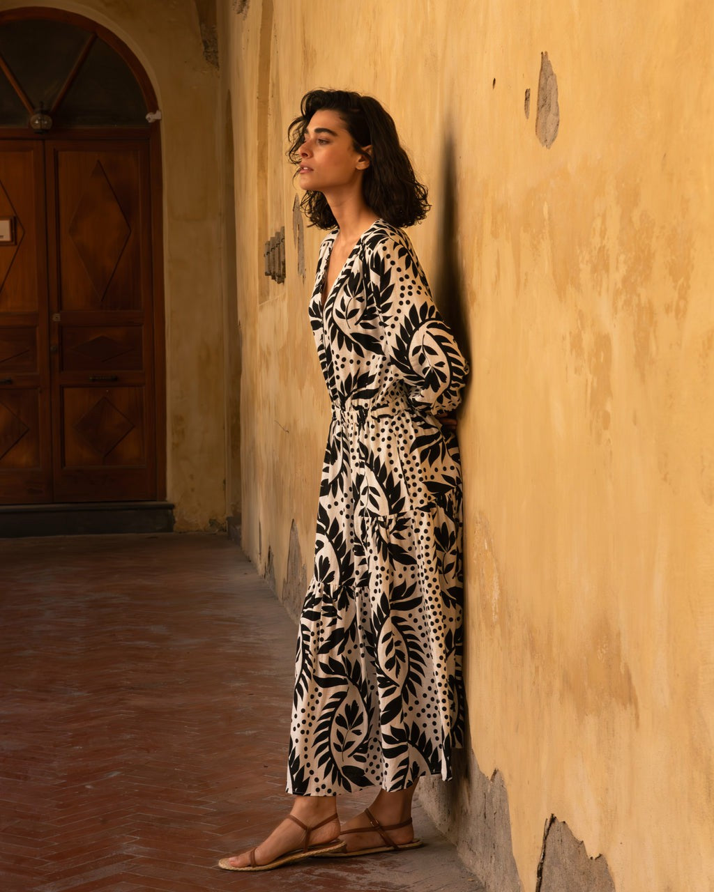 Sorrento Linen Blend Midi Dress - Universal Standard
