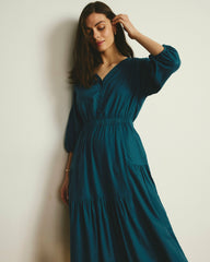 Sorrento Linen Blend Midi Dress - Universal Standard