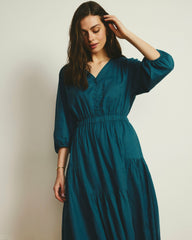 Sorrento Linen Blend Midi Dress - Universal Standard
