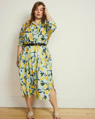 Odeon Linen Blend Shirtdress - Universal Standard