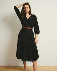 Sorrento Linen Blend Midi Dress - Universal Standard