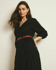 Sorrento Linen Blend Midi Dress - Universal Standard