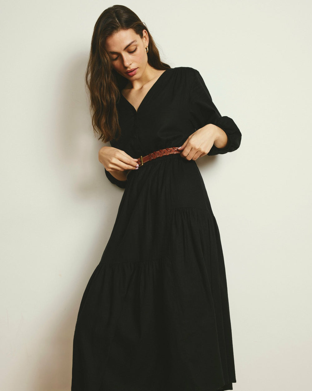 Sorrento Linen Blend Midi Dress - Universal Standard