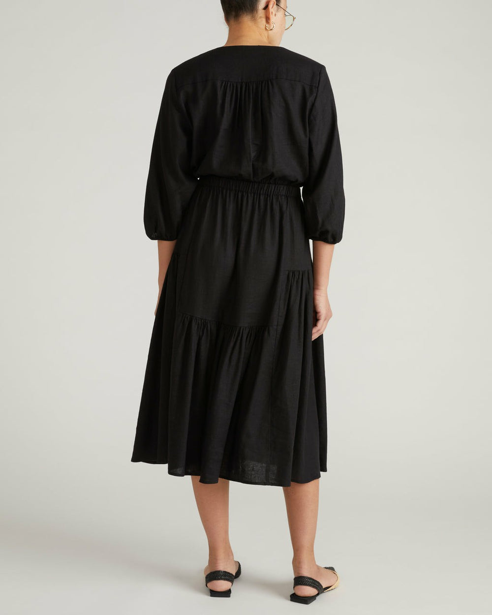 Sorrento Linen Blend Midi Dress - Universal Standard