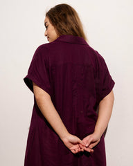 Sunshine Linen Blend Polo Dress - Universal Standard