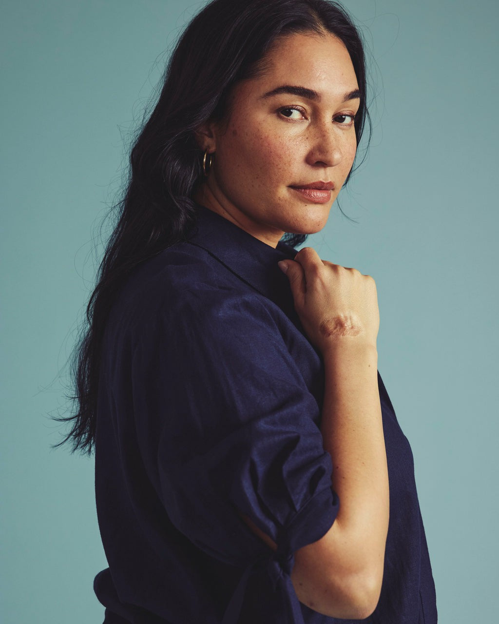 Luisa Short Sleeve Linen Blend Shirt - Universal Standard