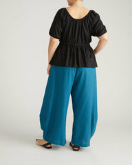 Cosma Barrel Leg Linen Blend Pants - Universal Standard