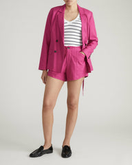 Coastal Linen Blend Shorts - Universal Standard