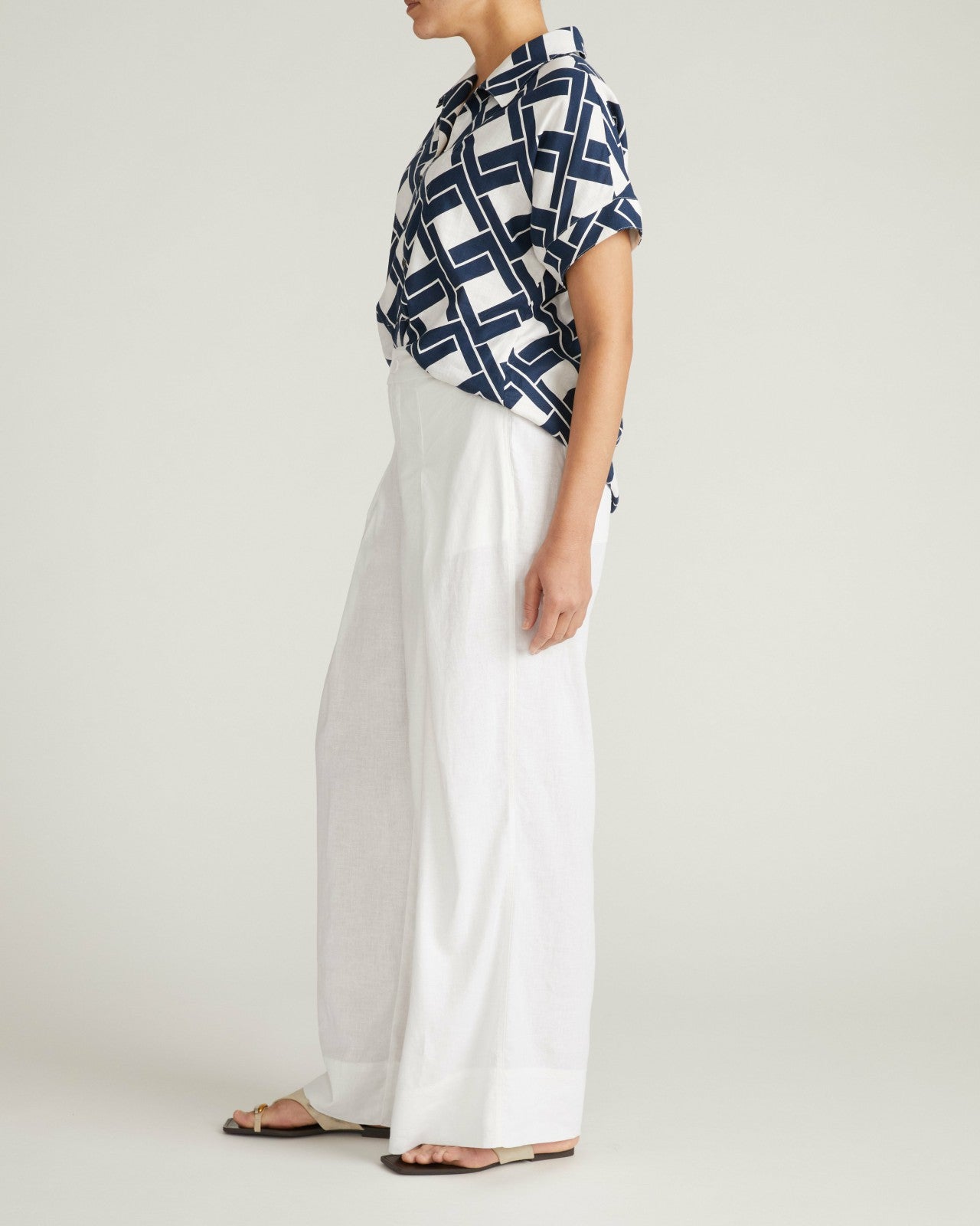 Marley Wide Leg Linen Blend Pants - Universal Standard
