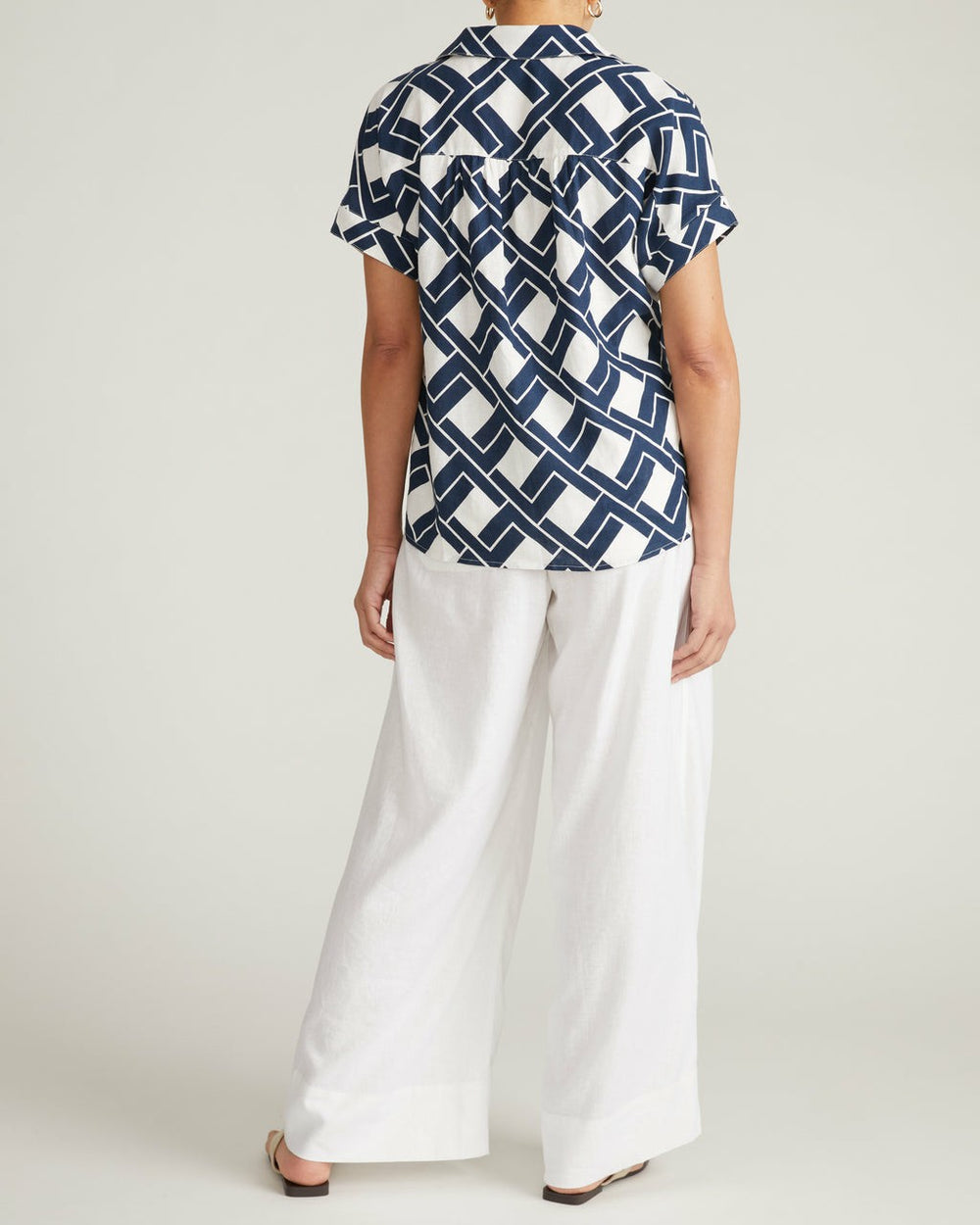 Marley Wide Leg Linen Blend Pants - Universal Standard