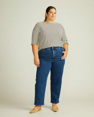 Etta High Rise Straight Leg Jeans 28 Inch - Universal Standard