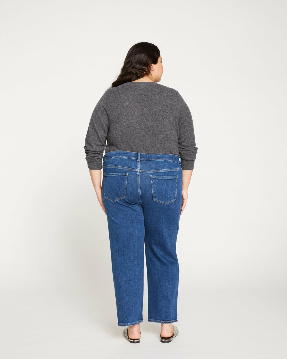 Etta High Rise Straight Leg Jeans 28 Inch - Universal Standard