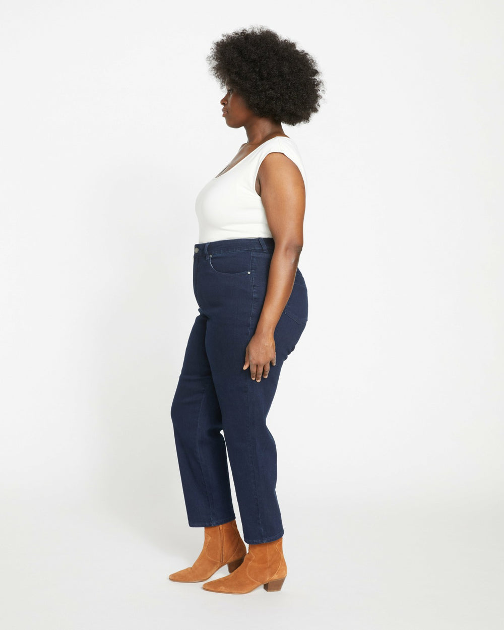 Dylan High Rise Tapered Jeans 29 Inch - Universal Standard