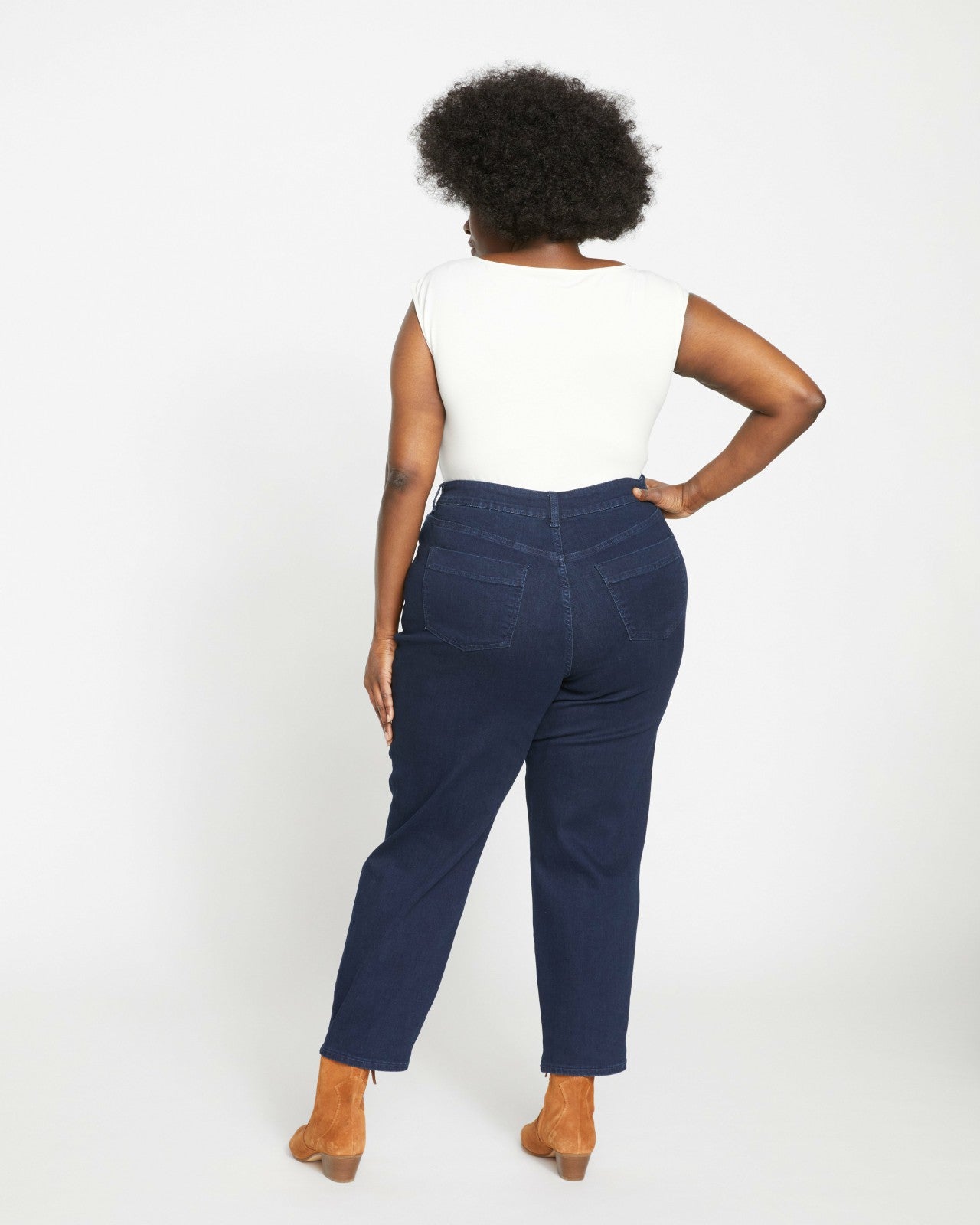 Dylan High Rise Tapered Jeans 29 Inch - Universal Standard