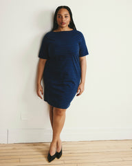 Belle Breton Stripe Jersey Dress - Universal Standard