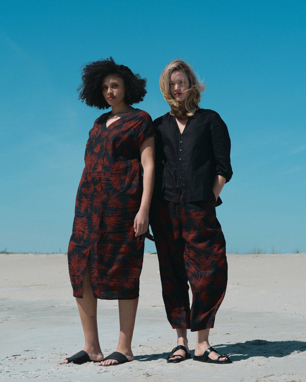 Cabana Linen Blend Kaftan - Universal Standard