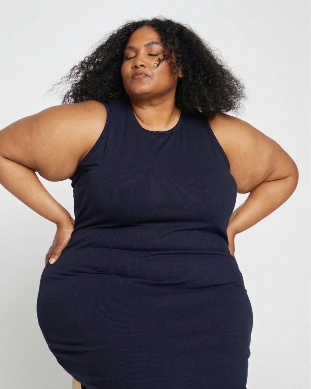 Cai High Neck Tank Dress - Universal Standard