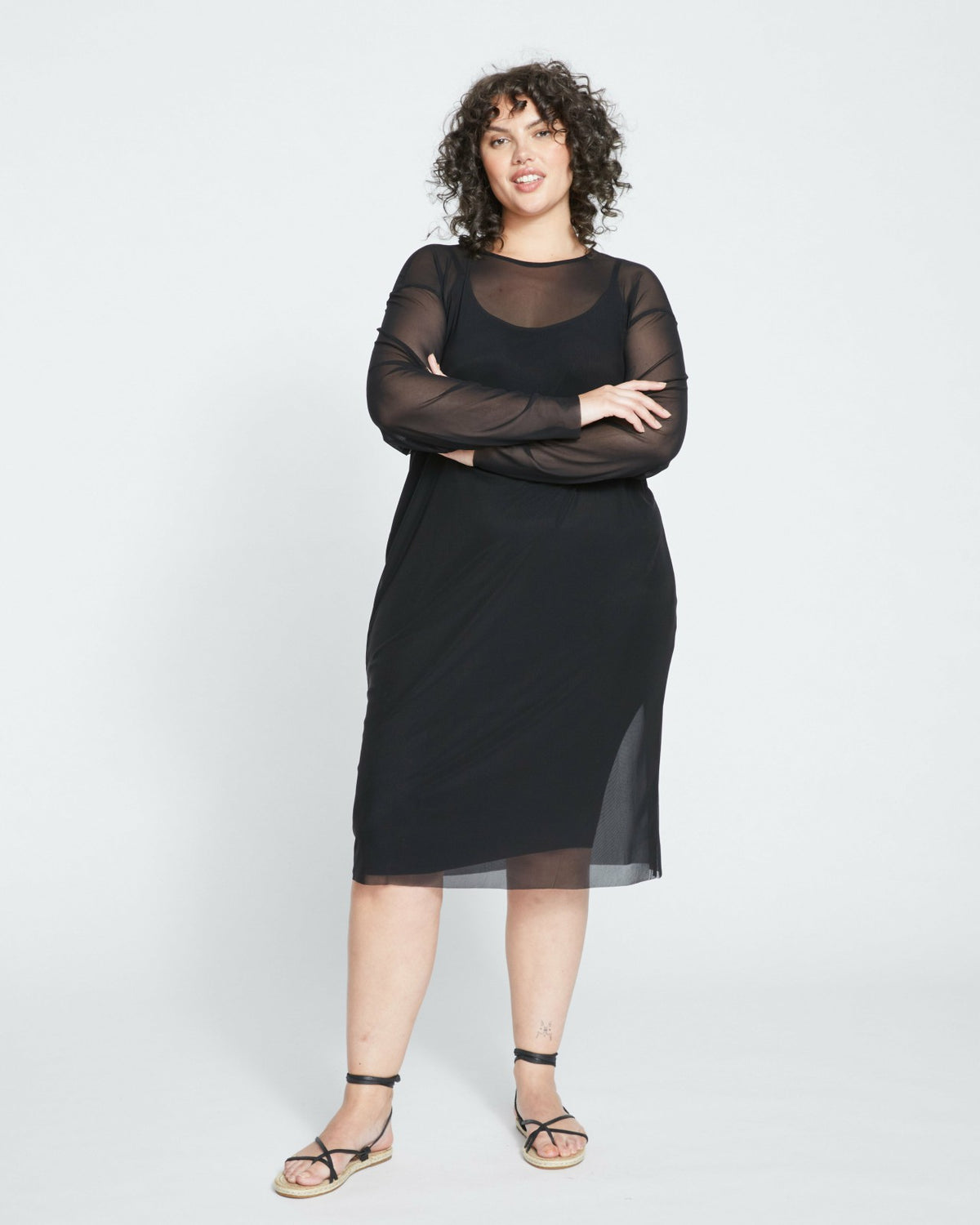 Thames Fog Dress - Universal Standard