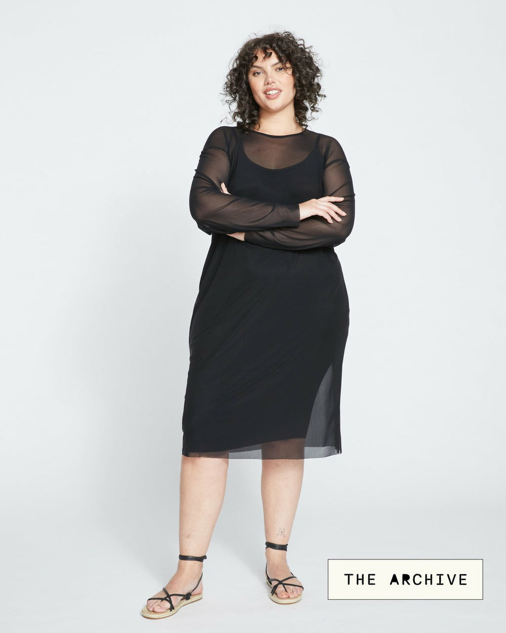 Thames Fog Dress - Universal Standard
