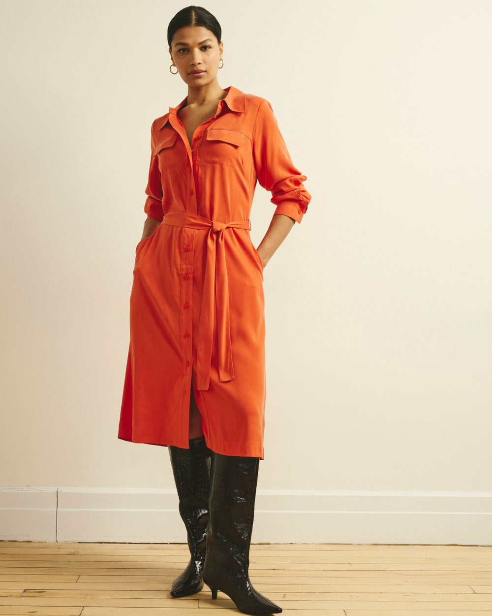 Cooling Stretch Cupro Savannah Dress - Universal Standard