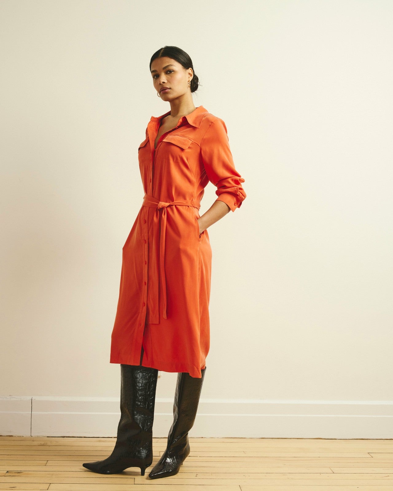 Cooling Stretch Cupro Savannah Dress - Universal Standard