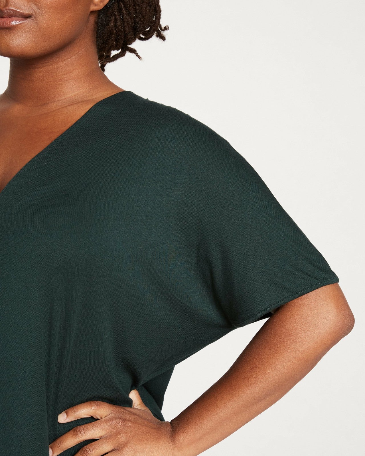 Teresa Liquid Jersey V-Neck Dress - Universal Standard