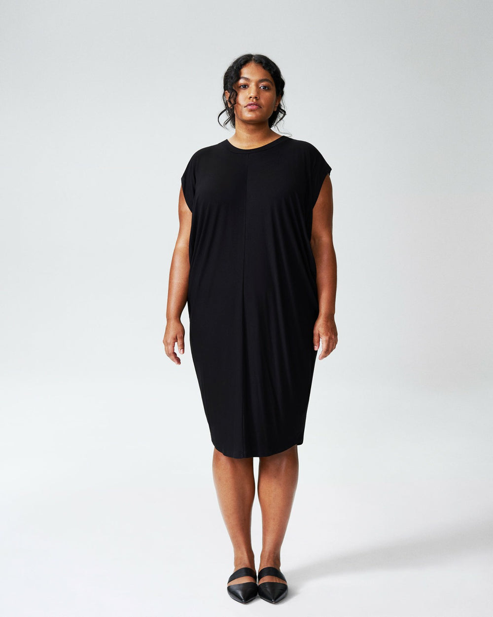 Carrea Relaxed Liquid Jersey Dress - Universal Standard