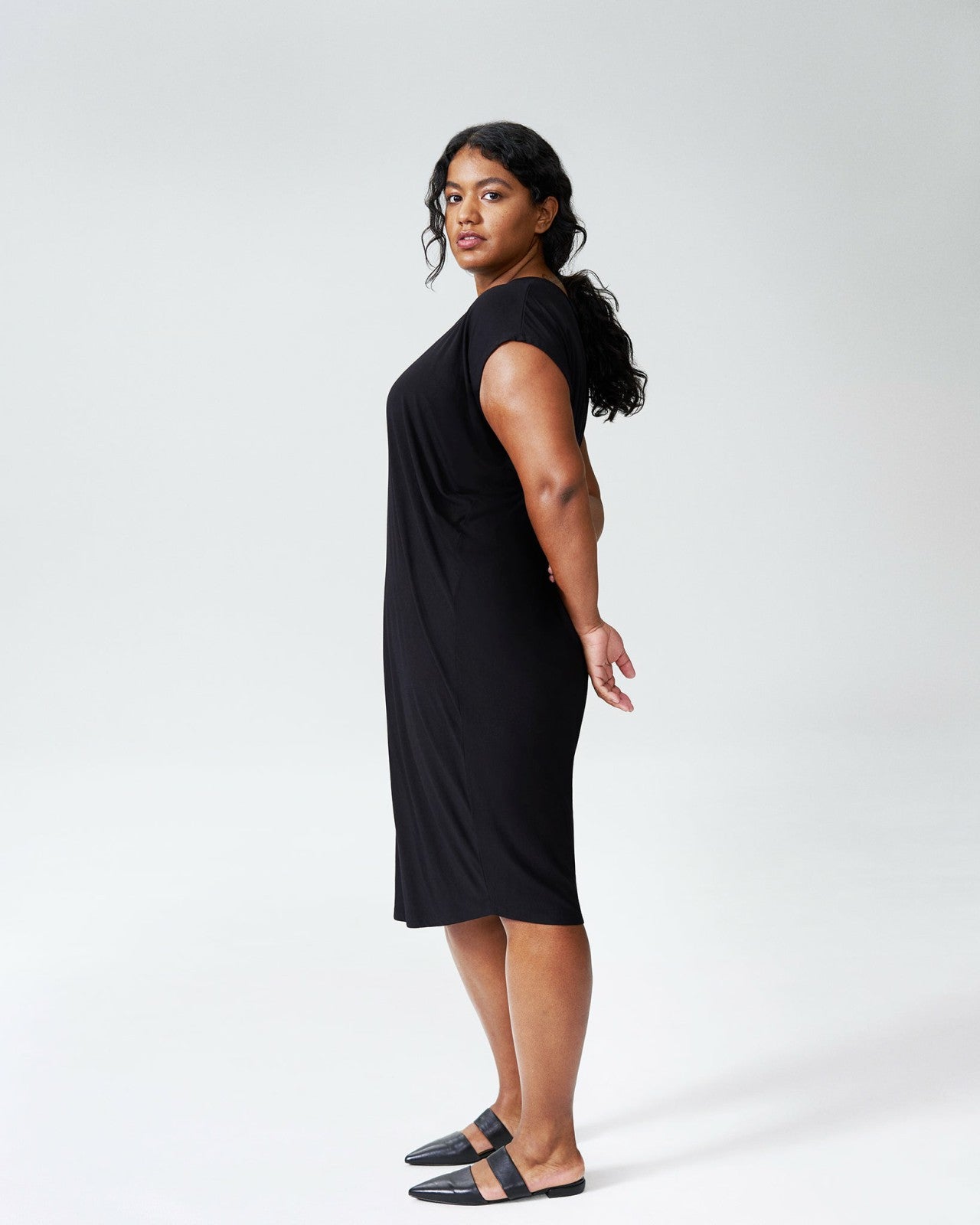 Carrea Relaxed Liquid Jersey Dress - Universal Standard