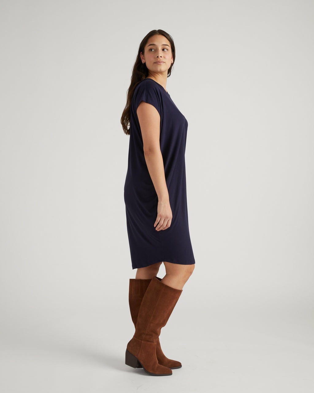 Carrea Relaxed Liquid Jersey Dress - Universal Standard